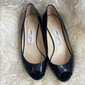 Jimmy Choo Black Patent Heels